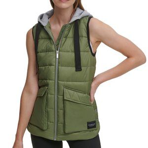 Calvin Klein Performance Hooded Puffer Vest